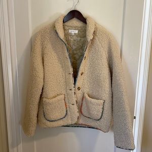 Cozy faux Sherpa jacket